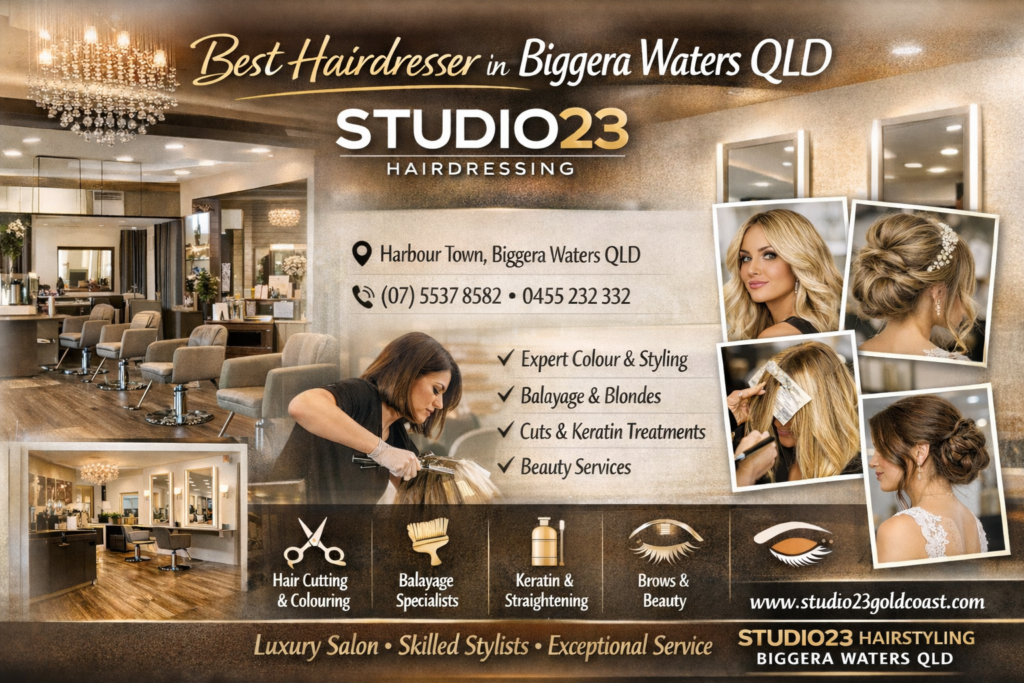 Best Hairdresser in Biggera Waters QLD – Studio23 Hairdressing