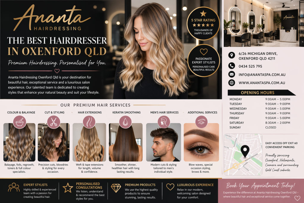 Best Hairdresser in Oxenford Qld