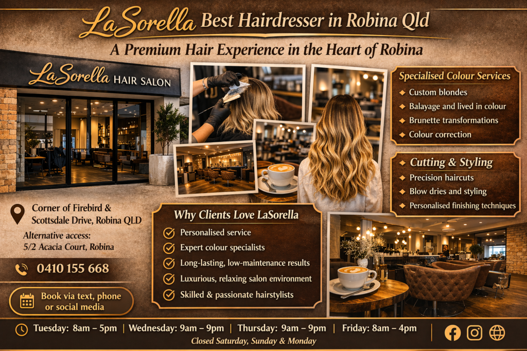 Best Hairdresser in Robina Gold Coast Qld - LaSorella